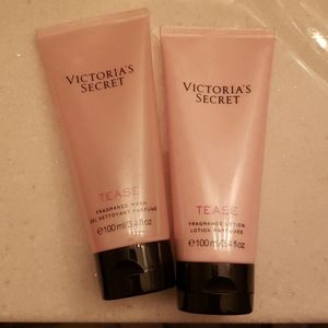 SEALED Victoria's Secret TEASE bodywash and lotion